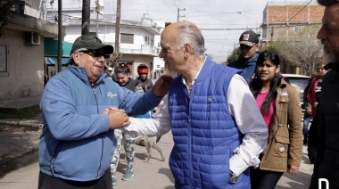Grindetti y Kravetz recorrieron Villa Ilaza