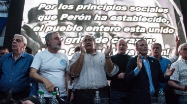 Daer: "El movimiento obrero va a trazar un curso que va a cambiar la historia"