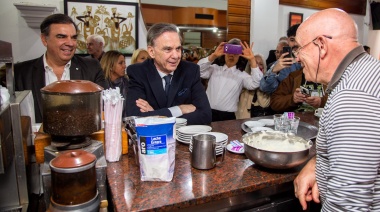 Pichetto visitó Avellaneda y participó de un acto junto a Luis Otero