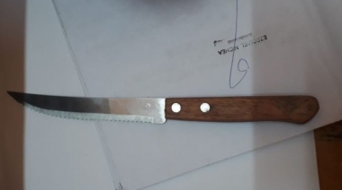 Robaron con un cuchillo Tramontina y los detuvieron