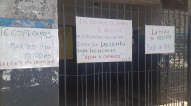 Escuela acechada por la inseguridad sufre robos y destrozos