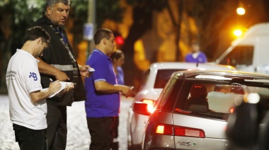 Fuertes controles viales de alcoholemia
