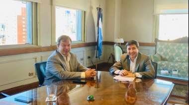Cascallares se reunió con el ministro Arroyo