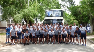 Tristán Suárez llegó a Balcarce para arrancar la pretemporada