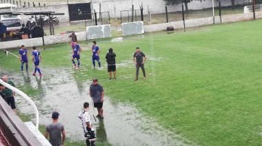 Volvió a pasar: Claypole no pudo disputar su partido por lluvia
