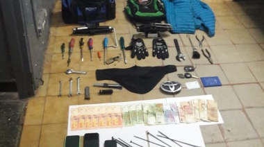 Cayó una banda cuando intentaba entrar a robar a la casa de una jubilada