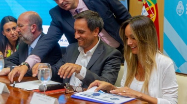 Galmarini y Cabandié compartieron con autoridades de Portugal experiencias en ambiente y gestión de aguas