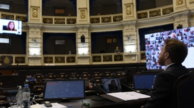 Diputados aprobó proyectos relacionados al Covid-19 en una nueva sesión de modalidad mixta