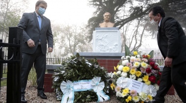 Cascallares homenajeó a Manuel Belgrano con varias actividades
