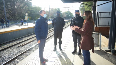 Sabina Frederic y Gray recorrieron la estación de Monte Grande