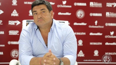 Hernán Arboleya: “Sand va a poder terminar su carrera en Lanús”