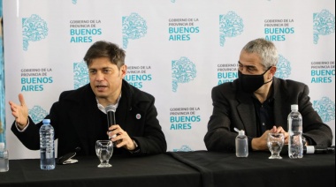 Junto a Ferraresi, Kicillof inauguró una obra de viviendas y un centro de atención primaria