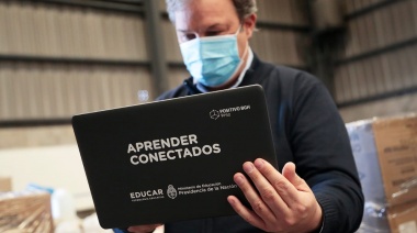 Brown recibió mas de dos mil netbook nuevas del Gobierno para avanzar en la enseñanza en tiempos de pandemia