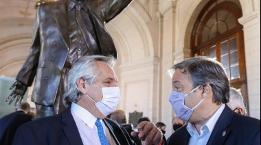 Cascallares encabezó un homenaje a Néstor Kirchner en Burzaco y acompañó a Alberto Fernández en el que se hizo en el CCK