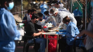 En el pico de contagios y en la primera semana de liberación ASPO, la región trepó a 103 mil casos de COVID-19