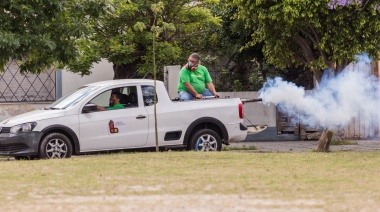 Profundizan los trabajos de fumigación en la Región