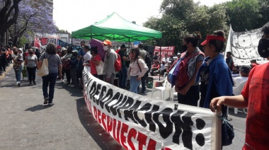 Organizaciones sociales exigieron a Gray la “restitución de mercadería en los comedores”