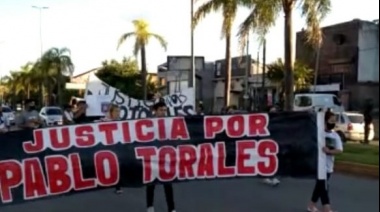 Marcha y escrache de los familiares del joven asesinado en Año Nuevo