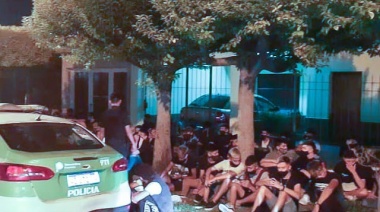 El municipio de Echeverría desactivó una fiesta clandestina en una quinta de Monte Grande