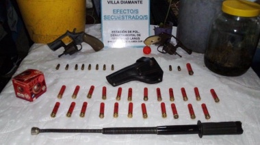 Era buscado por un intento de femicidio y cayó con armas y plantas de marihuana