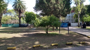 Vecinos exigen “Basta de cemento” en el parque Eva Perón