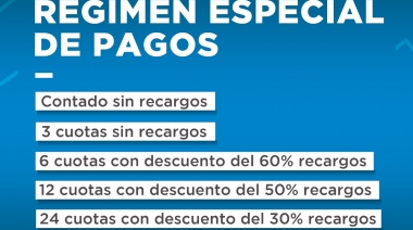Desde el municipio habilitaron un plan de pagos para deudas de las tasas