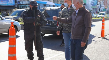 Grindetti encabezó un operativo de la Patrulla de Respuesta Inmediata