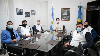 La CGT Lomas acuerda con el intendente Mantegazza realizar tareas solidarias en el distrito