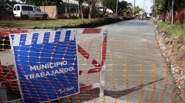 El municipio avanza con las obras viales en varios barrios y localidades