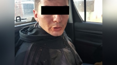 Persecución, choque y arresto de dos delincuentes que escaparon a "los tiros"