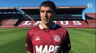 Ignacio Malcorra: "El objetivo es llevar a Lanús a lo más alto posible"