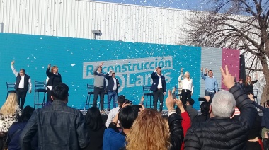 Balladares presentó su lista y acusó a Grindetti de hundir a Lanús “en la frustración y en la chatura”
