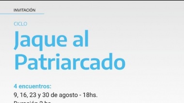 Ciclo de charlas "Jaque al patriarcado"
