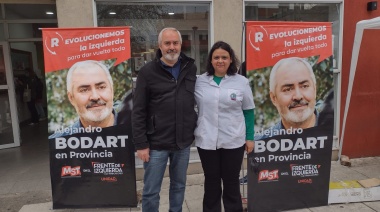 Bodart criticó la "precarización" del sector salud y advirtió que "los trabajadores están pasando un mal momento"