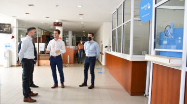 Mantegazza recibió al titular de ARBA para avanzar en mejoras en los servicios