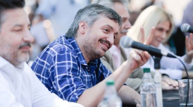 Máximo Kirchner desembarcó en el PJ bonaerense con una importante “guardia sindical”