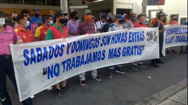 El Sindicato Obreros de Estaciones de Servicio reclamó un aumento salarial y el pago de horas extras