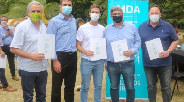 San Vicente adhirió a la segunda etapa del Plan de Mejora de Caminos Rurales