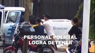 Echeverría: Un detenido por robo de ruedas en Luis Guillón