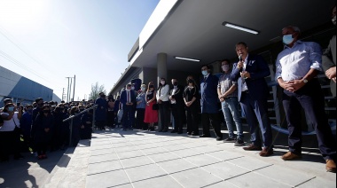 En el arranque del año escolar, Cascallares y Fabiani inauguraron la Escuela Técnica N° 4