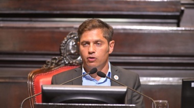 Kicillof: "Vinimos a revertir cuatro años de ajuste, abandono y deterioro"