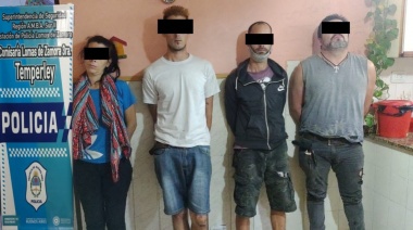 Detuvieron en Temperley a una banda acusada de apuñalar y robar a un vecino