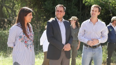 Cabandié y Vilar recorrieron San Vicente junto a Mantegazza