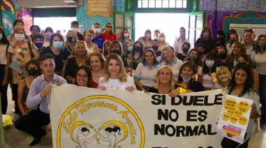 “Estamos luchando por la ley de Endometriosis”, subrayó Litza