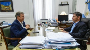 Cascallares se reunió con Kicillof para analizar obras en Brown y repasar la agenda legislativa