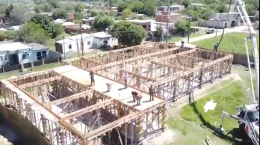 Avanza la construcción de una escuela secundaria en Numancia