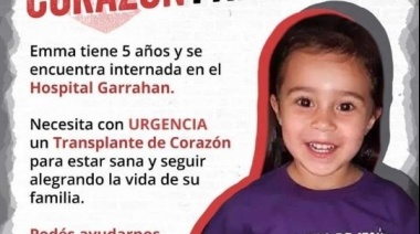 Emma tiene 5 años y necesita urgente un trasplante de corazón
