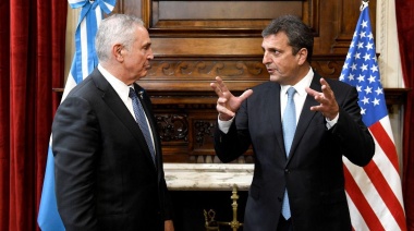 Massa recibió al embajador de Estados Unidos