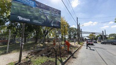 Con la instalación del obrador, arranca la construcción del paso bajo nivel de Calzada