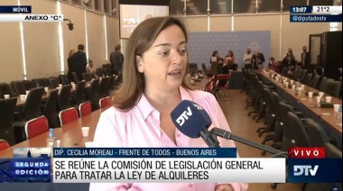 Destacan el debate por la Ley de Alquileres en Diputados